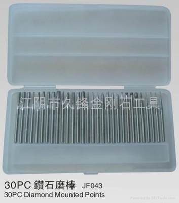 30pc金刚石磨针 - 九菱 (中国 江苏省 生产商) - 磨具、磨料 - 工具 产品 「自助贸易」